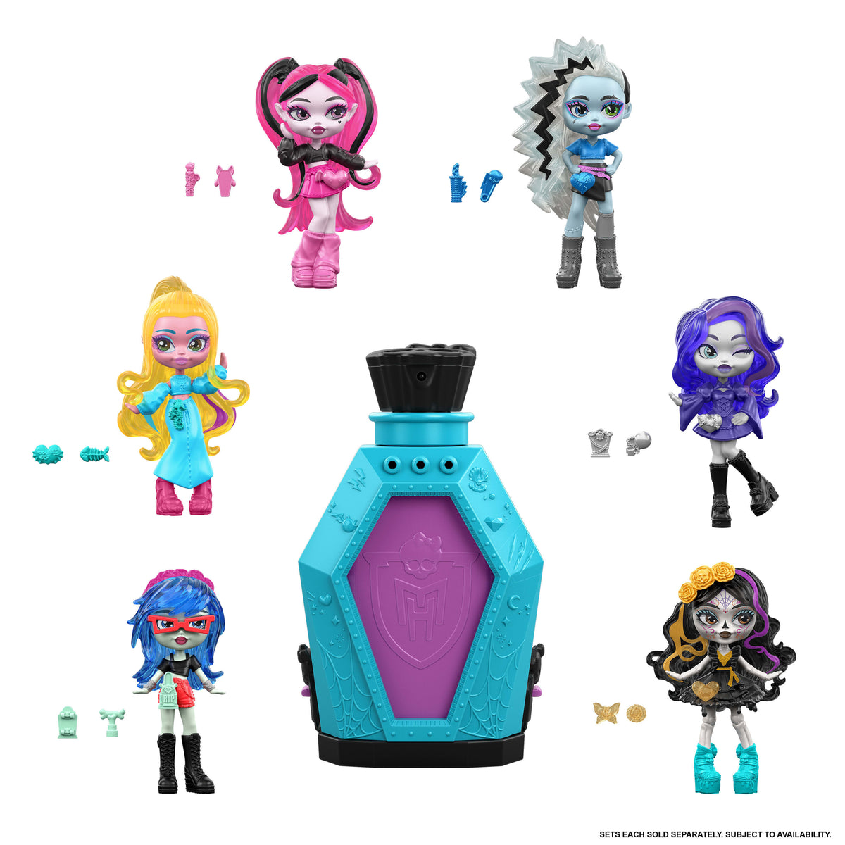 Monster High Little Frights Sürpriz Paket JMG81
