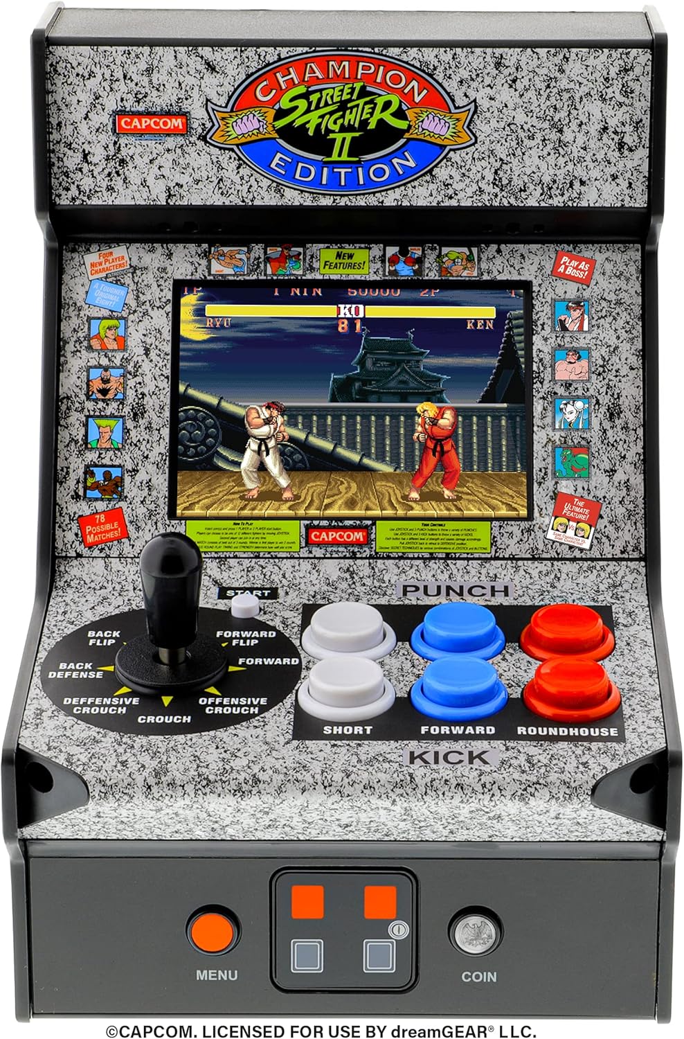 My Arcade Fighter Champ Retro Konsol 19 cm