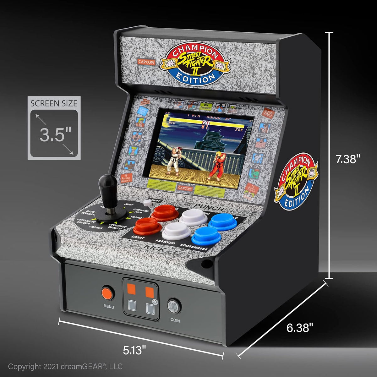 My Arcade Fighter Champ Retro Konsol 19 cm
