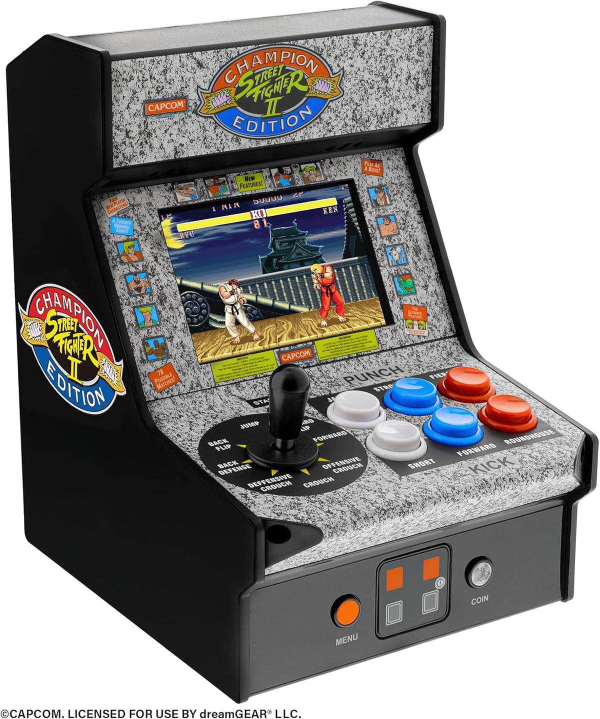 My Arcade Fighter Champ Retro Konsol 19 cm
