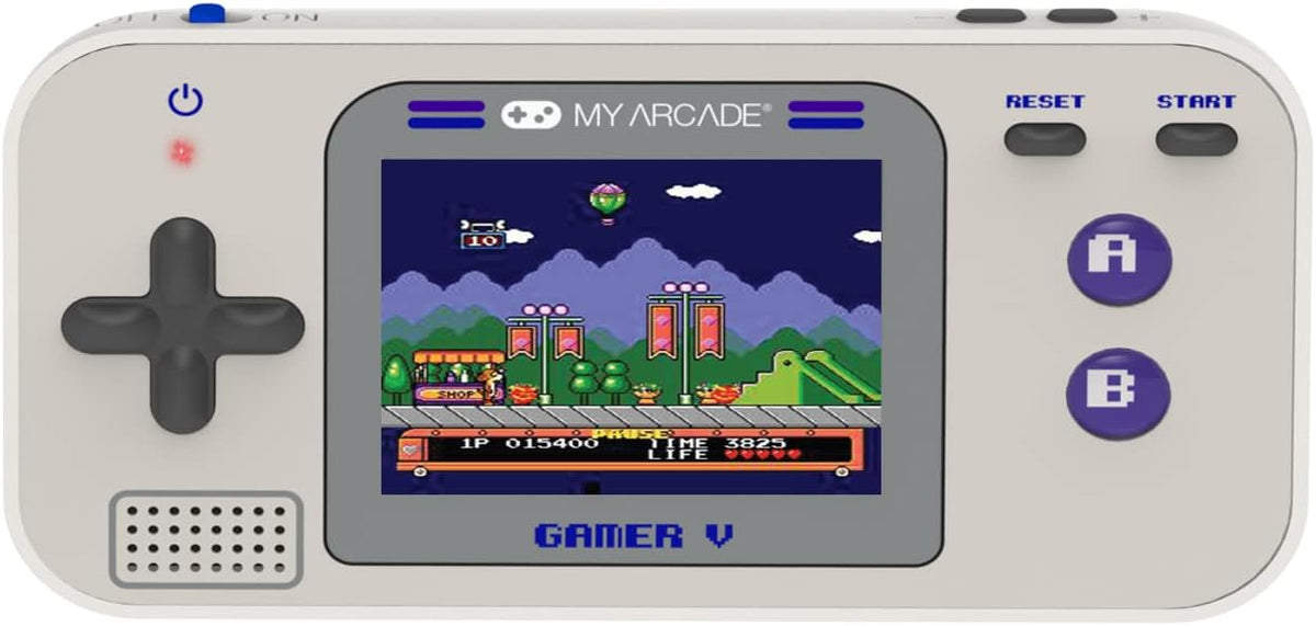 My Arcade Gamer V Retro Konsol 220 Oyun Gri Mor