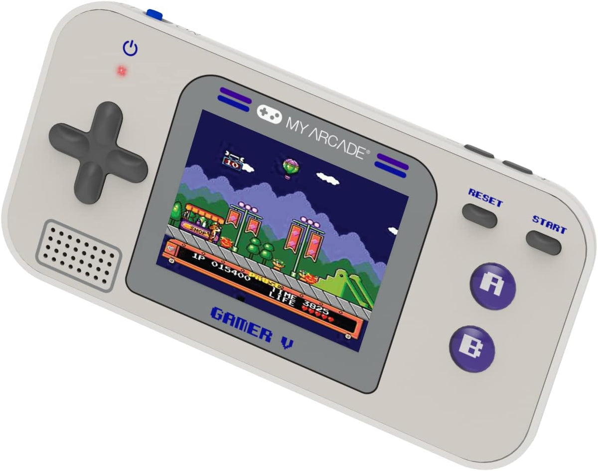 My Arcade Gamer V Retro Konsol 220 Oyun Gri Mor