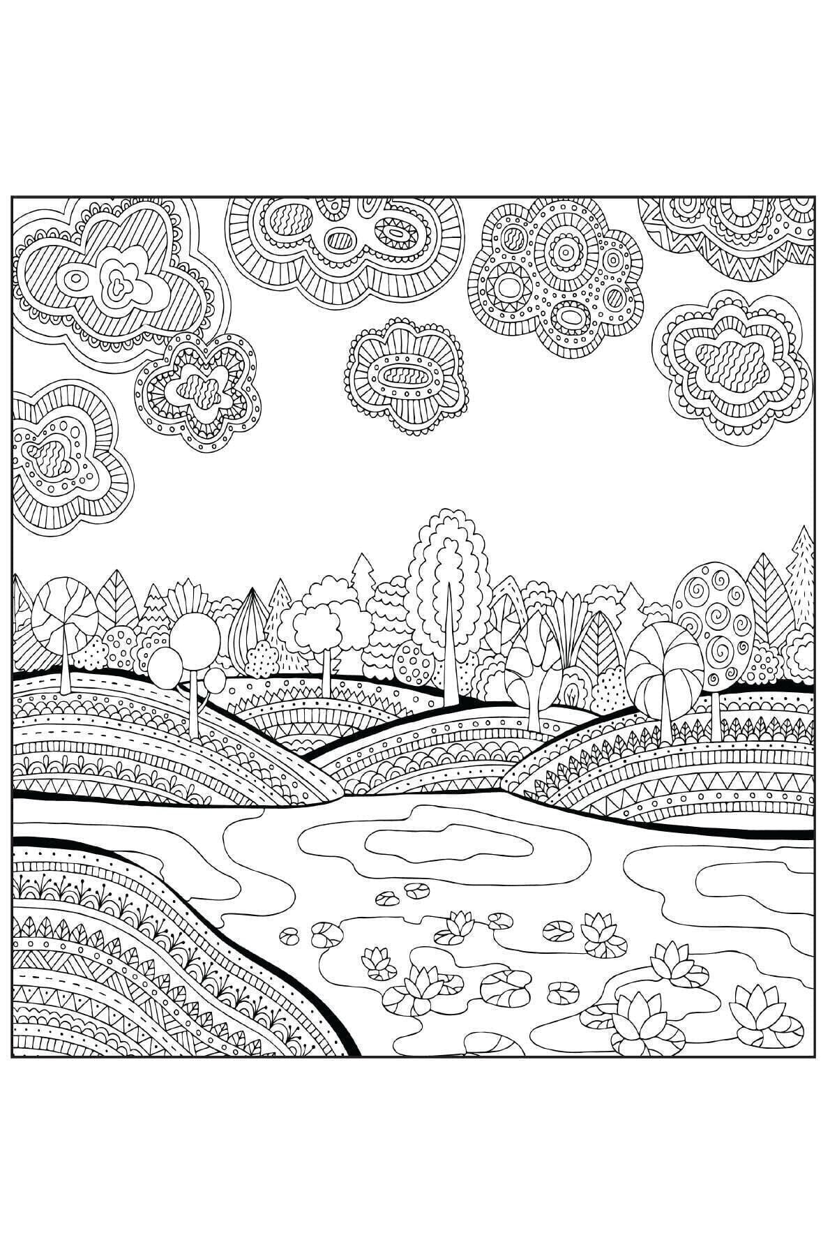 Naturel Doğa Mandala