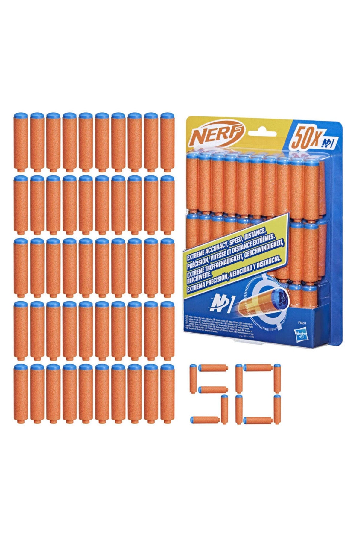 NERF N-Serisi N1 Sünger Dart 50’li Yedek Paket