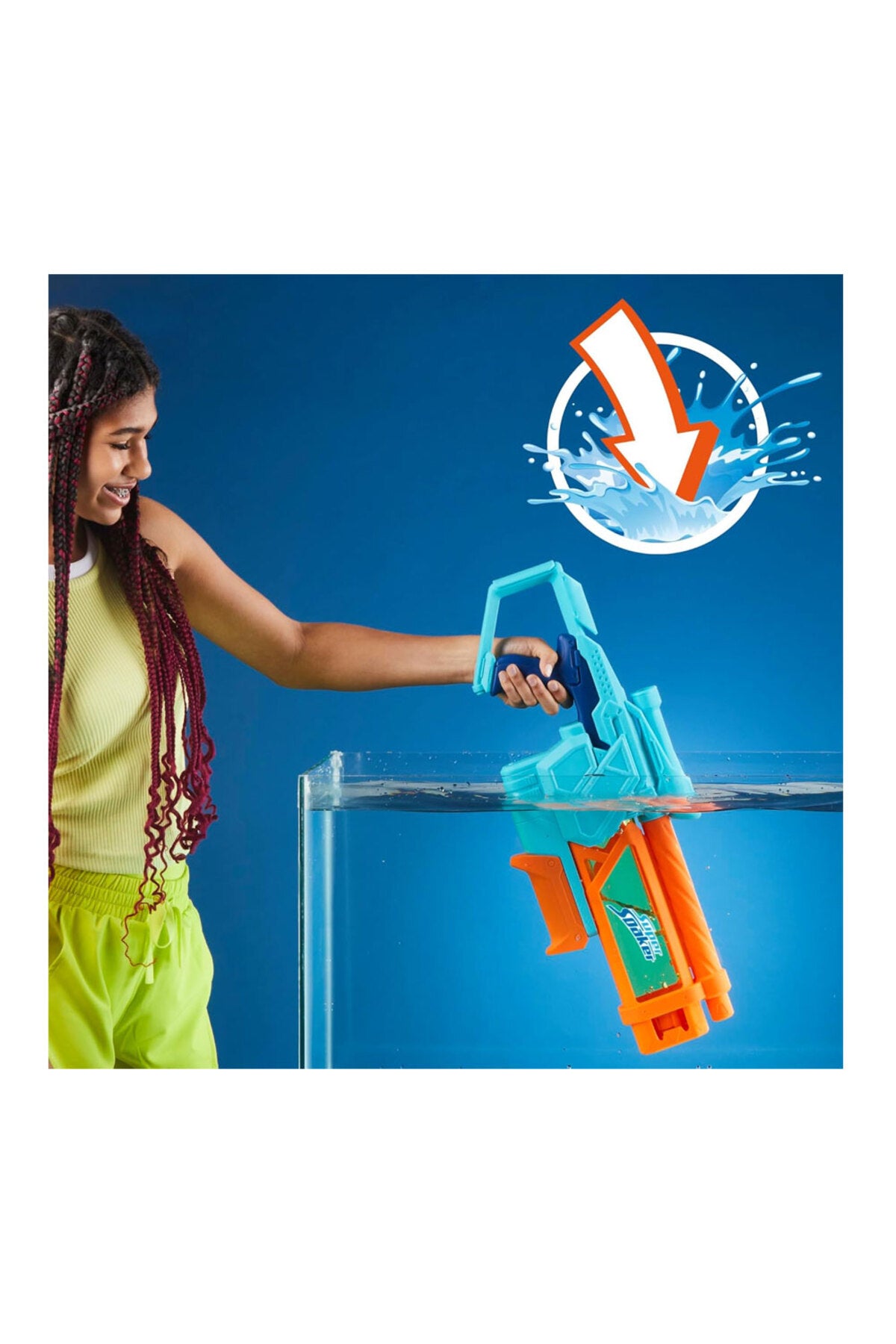 NERF Super Soaker Dunk-Fill Mega Su Atıcı