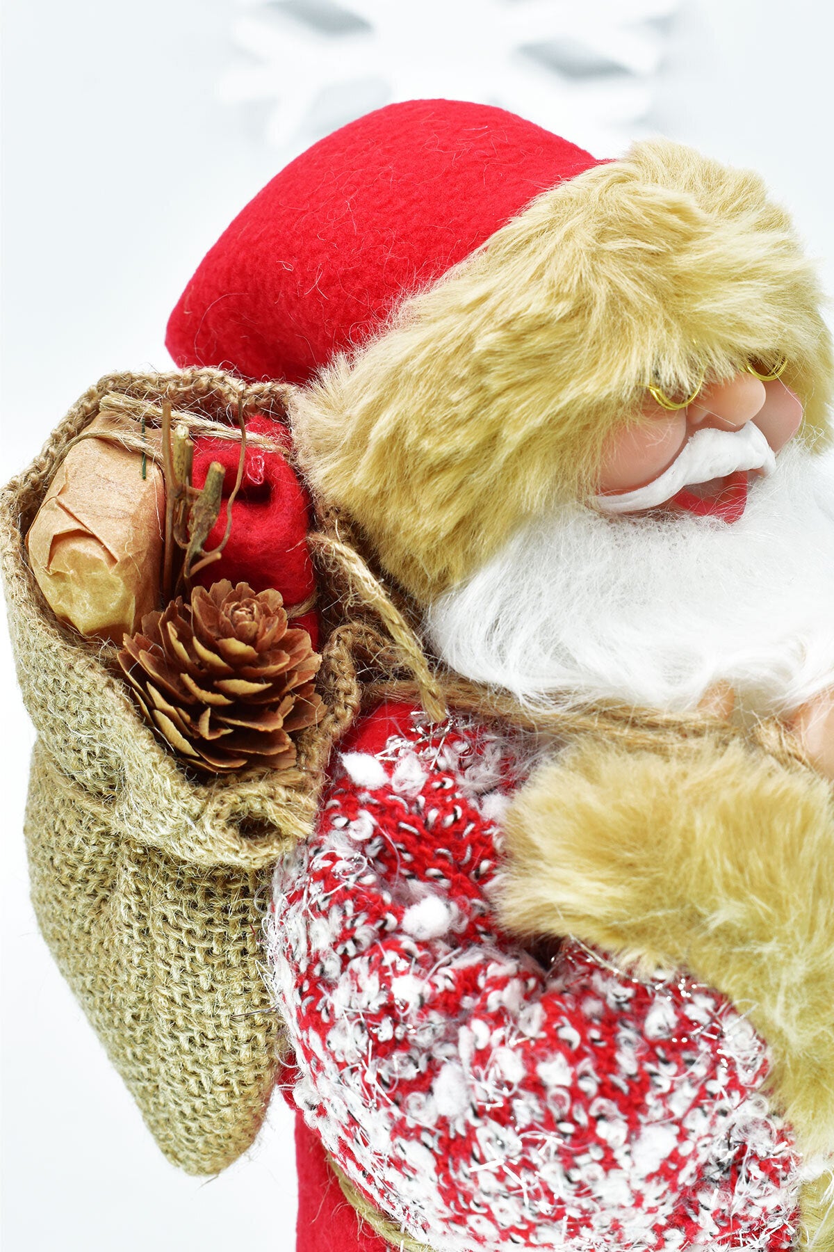 Noel Baba Dekoratif Yılbaşı Süs 30 cm