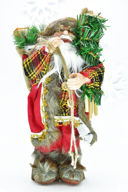 Noel Baba Dekoratif Yılbaşı Süs Kırmızı 30 cm