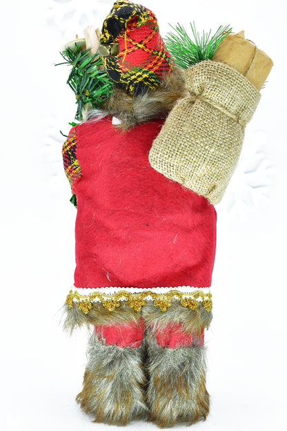 Noel Baba Dekoratif Yılbaşı Süs Kırmızı 30 cm