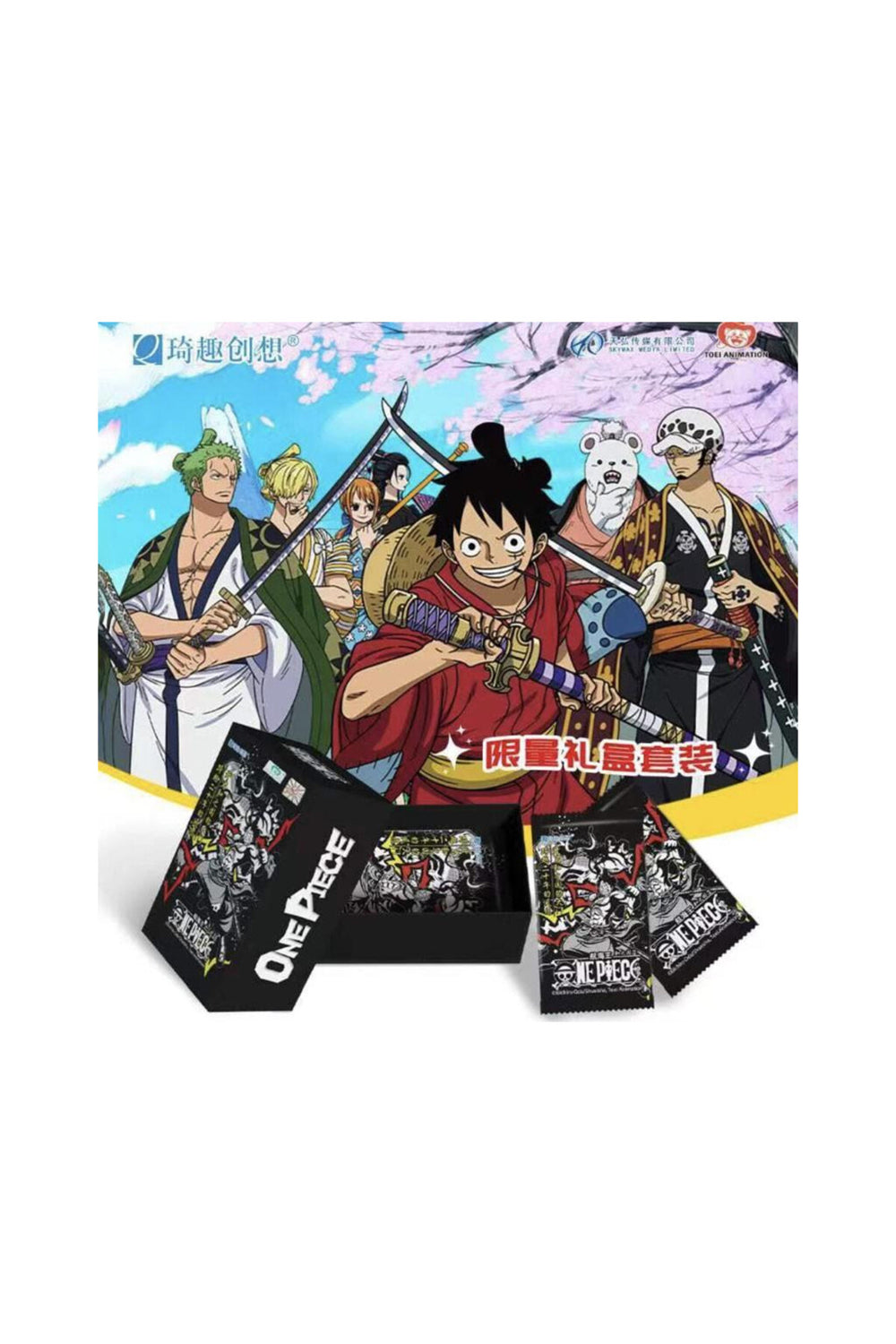 One Piece Card Black Booster Paketi