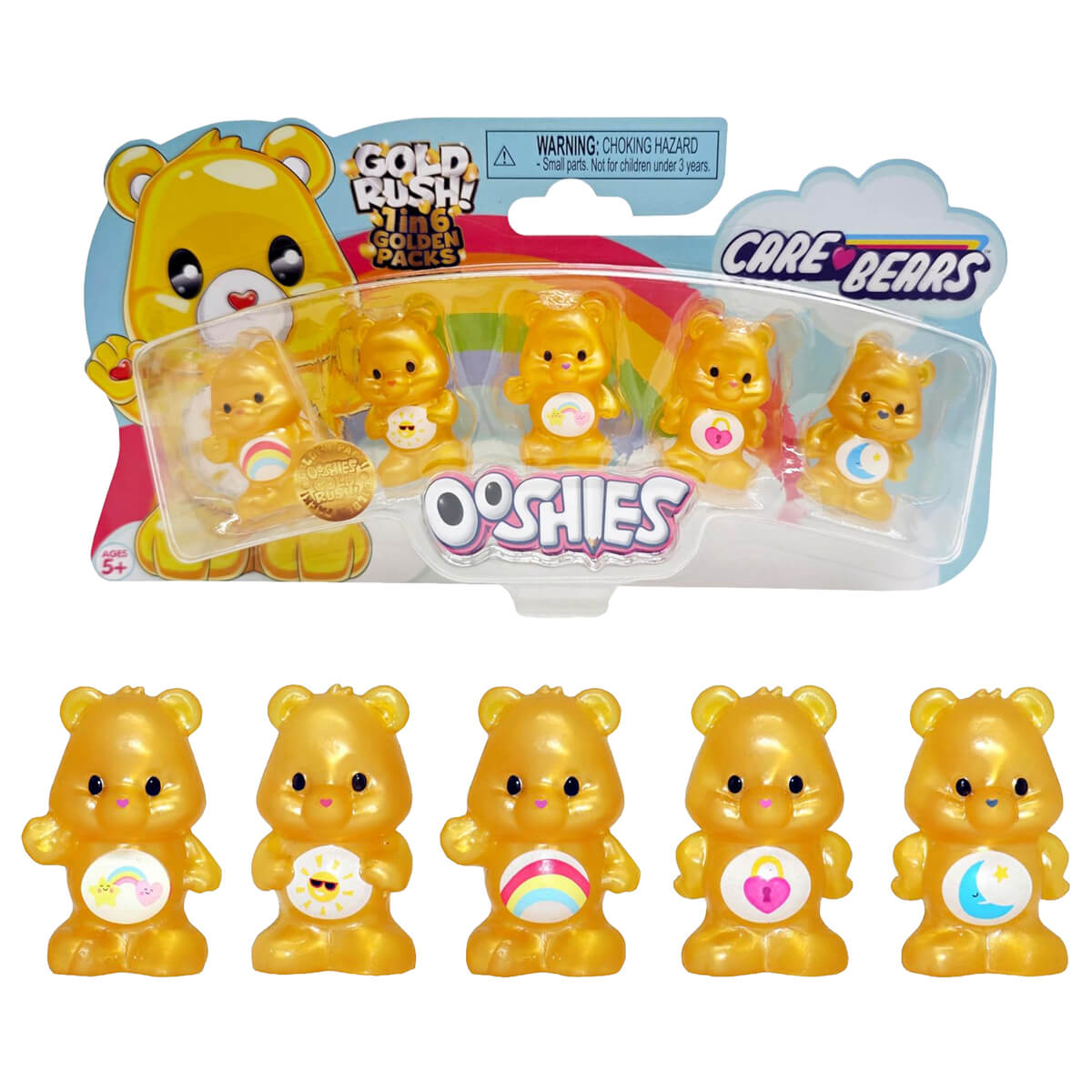 Ooshies Care Bears Figür 5li