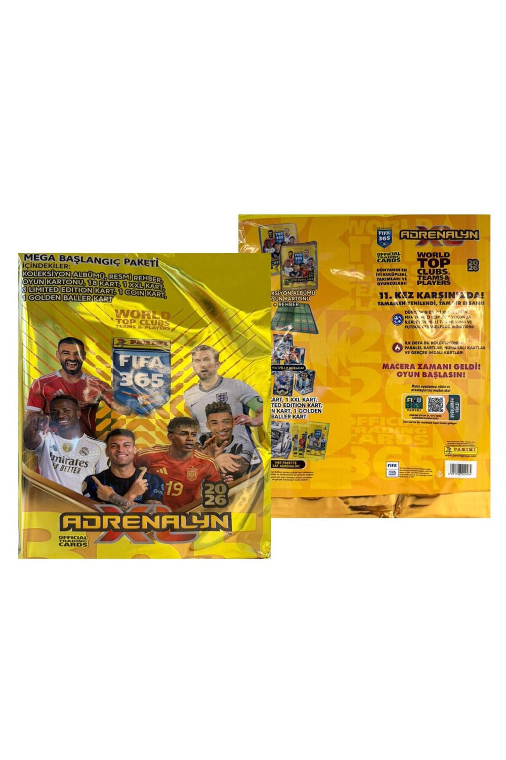 Panini FIFA 365 Adrenalyn Mega Başlangıç Kart 2026