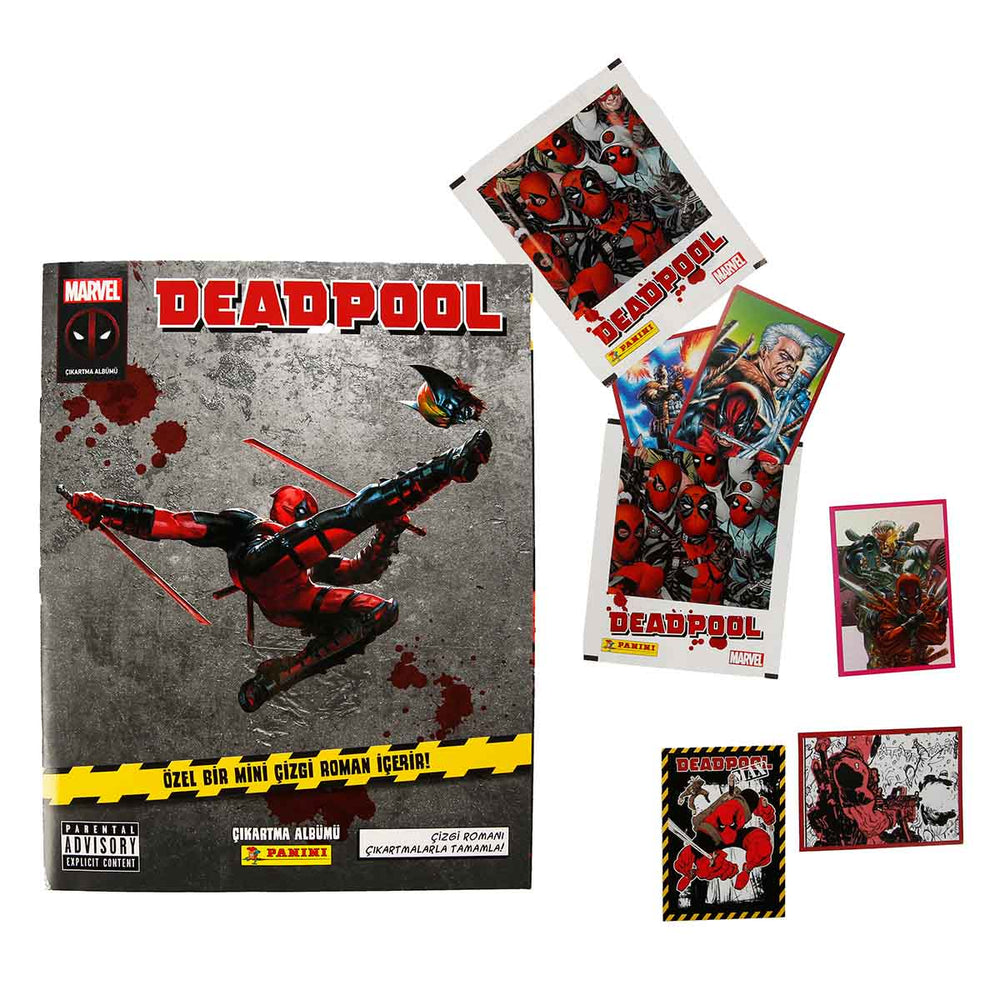 Panini Marvel Deadpool Albüm Başlangıç Paketi