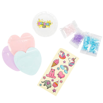 Paulinda 3'ü 1 Arada Sensory Kit Squishy Yapım Seti