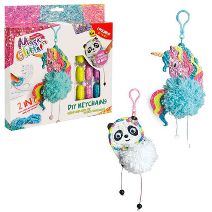 Paulinda Magic Glitter Anahtarlık Yapım Seti