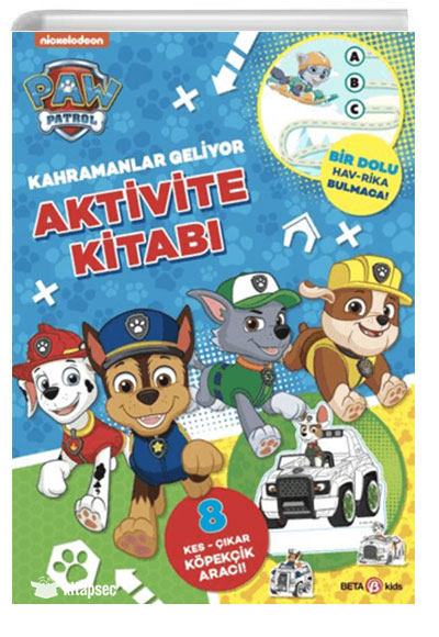 Paw Patrol Kahramanlar Geliyor Aktivite Kitabı