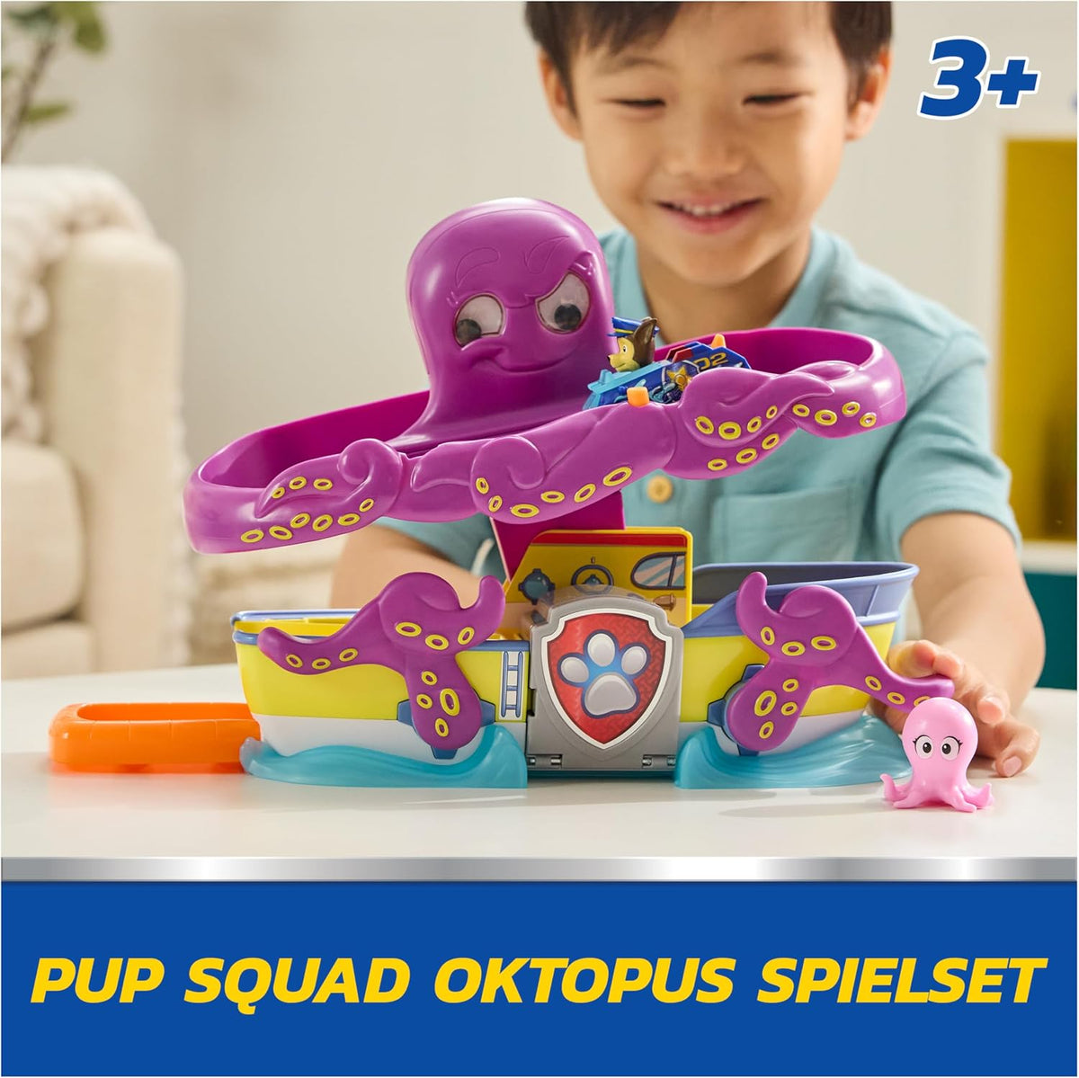 Paw Patrol Pup Squad Ahtapot Kurtarma Oyun Seti