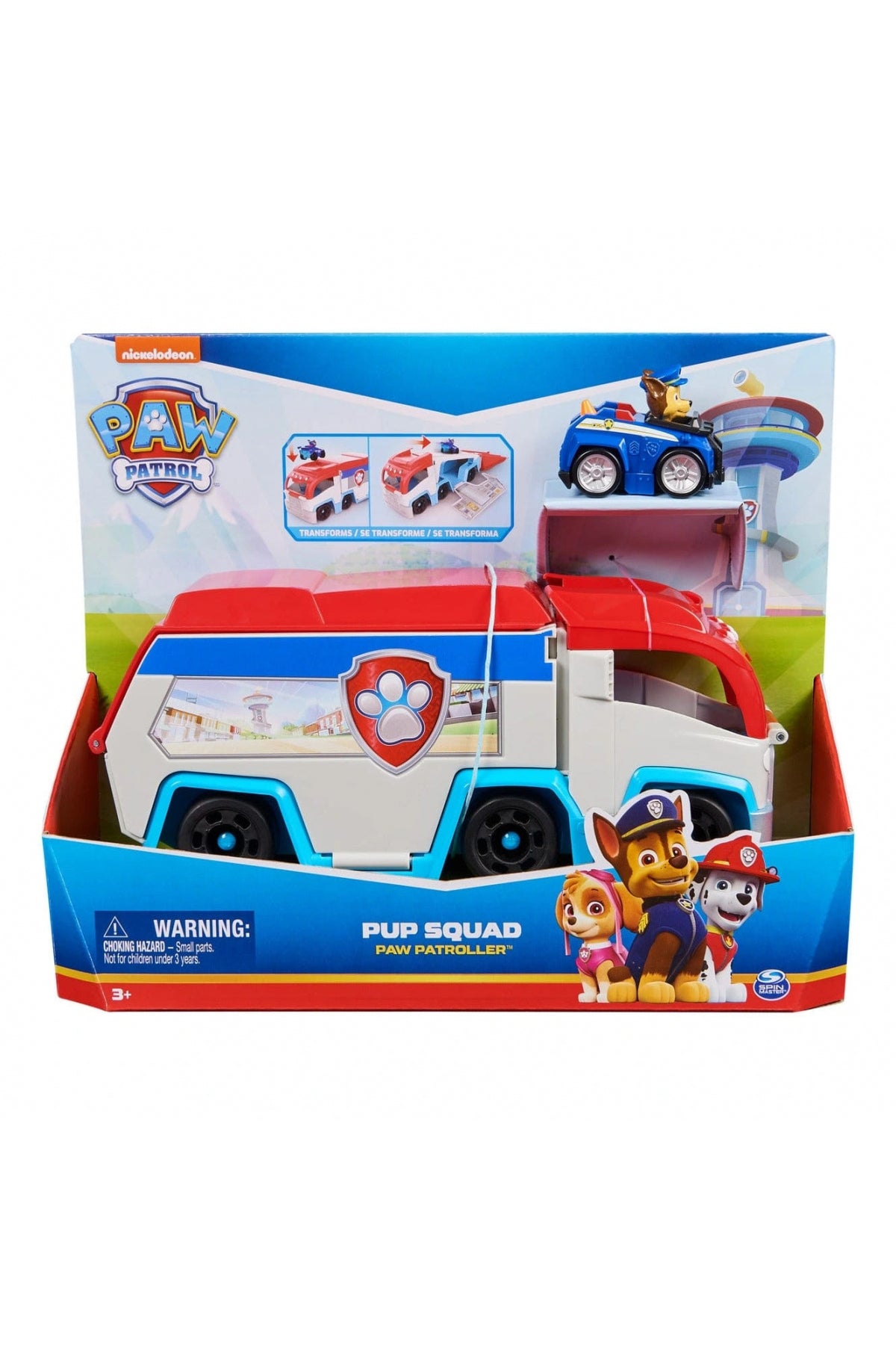 Paw Patrol Pup Squad Devriye Aracı