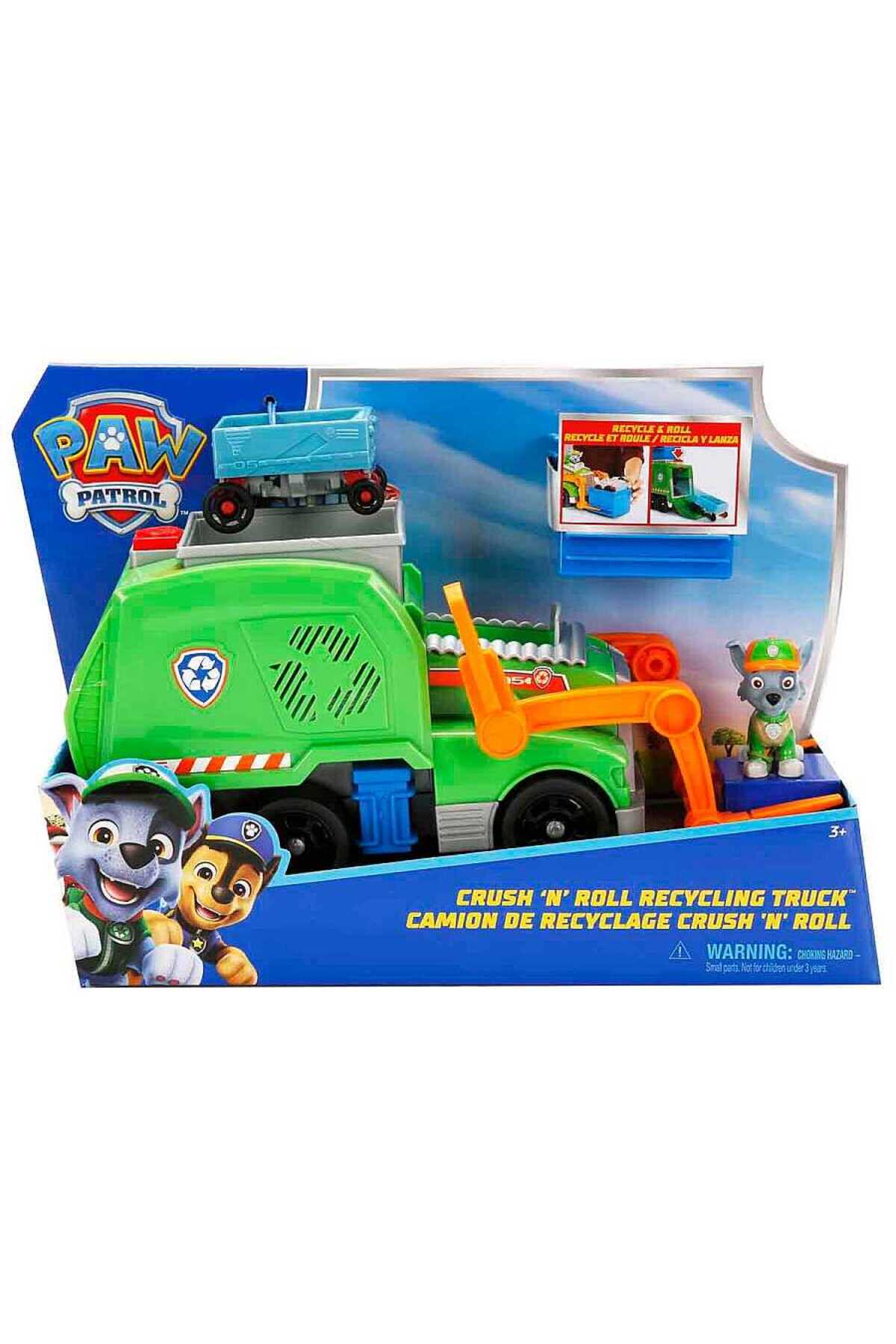Paw Patrol Rocky Crush N Roll Geri Dönüşüm 34 cm