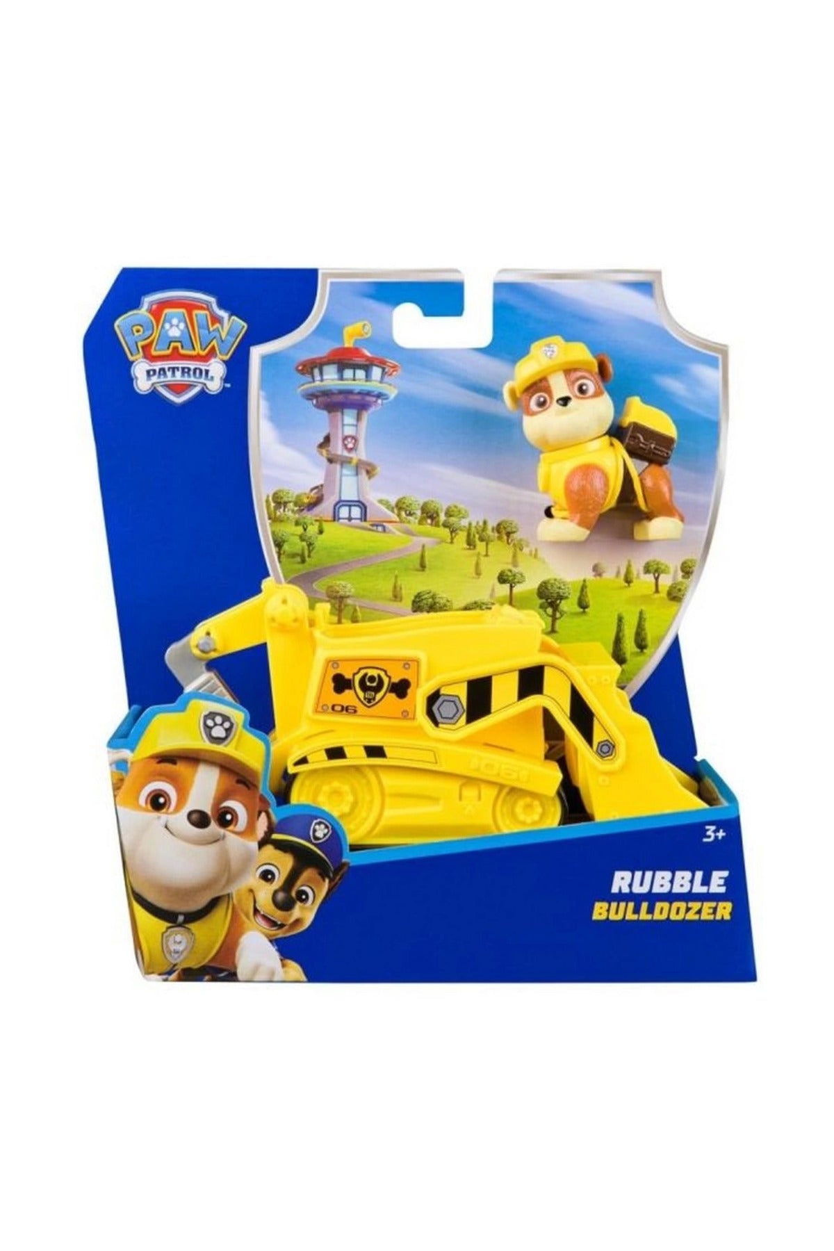 PAW Patrol Rubble Figürü ve Bulzoderi