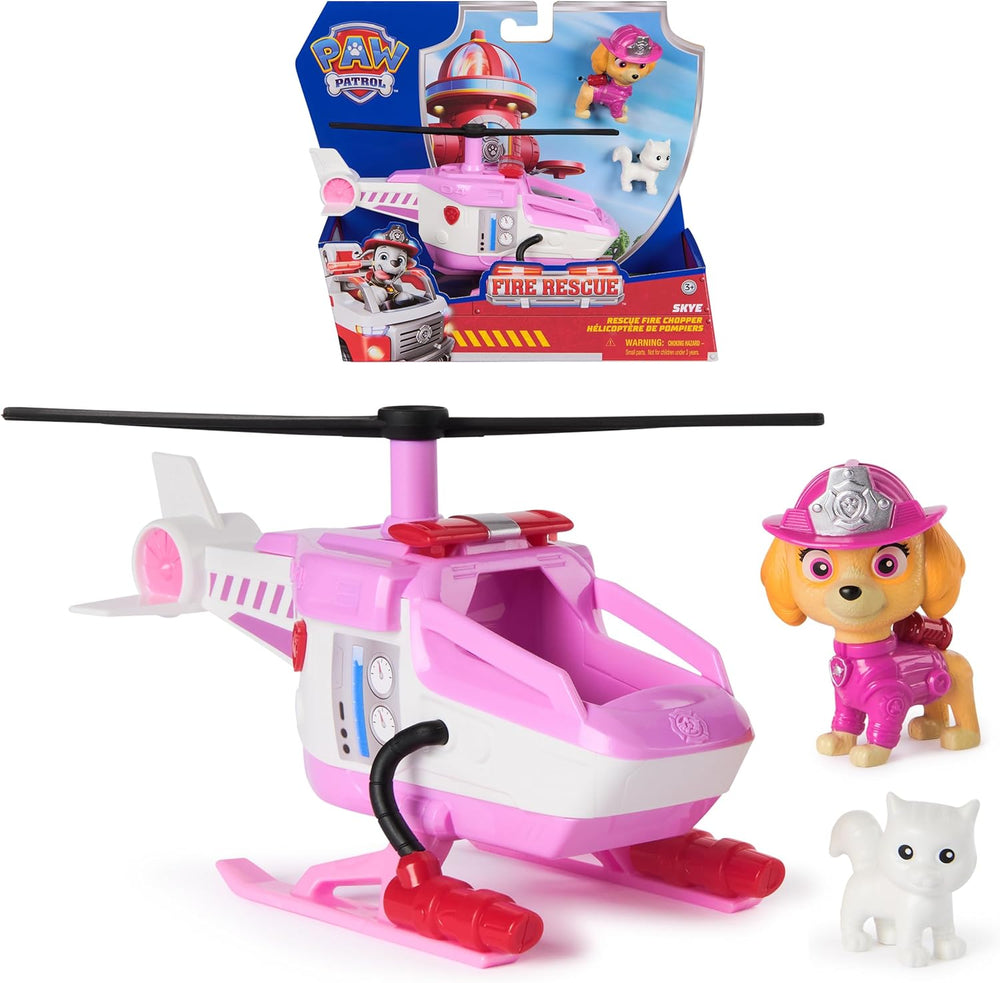 Paw Patrol Skye Figürü ve  İtfaiye Helikopteri
