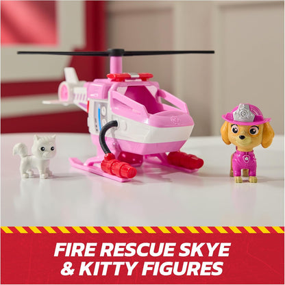 Paw Patrol Skye Figürü ve  İtfaiye Helikopteri