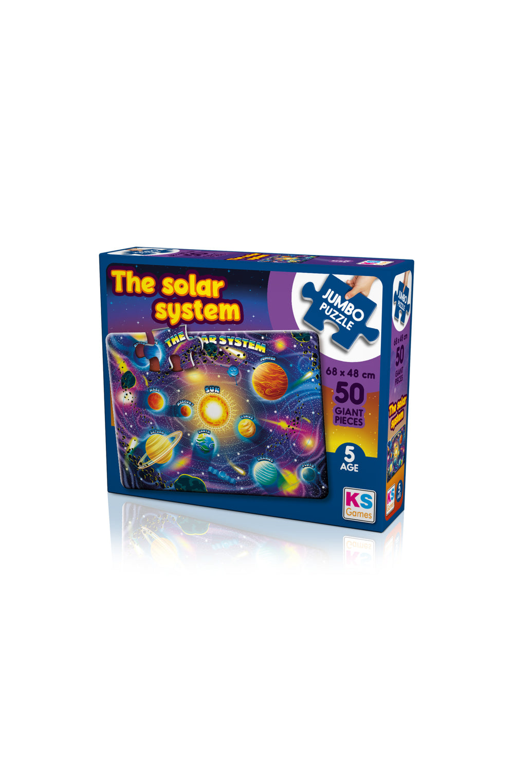 Planets Of Solar System Dev Puzzle 50 Parça