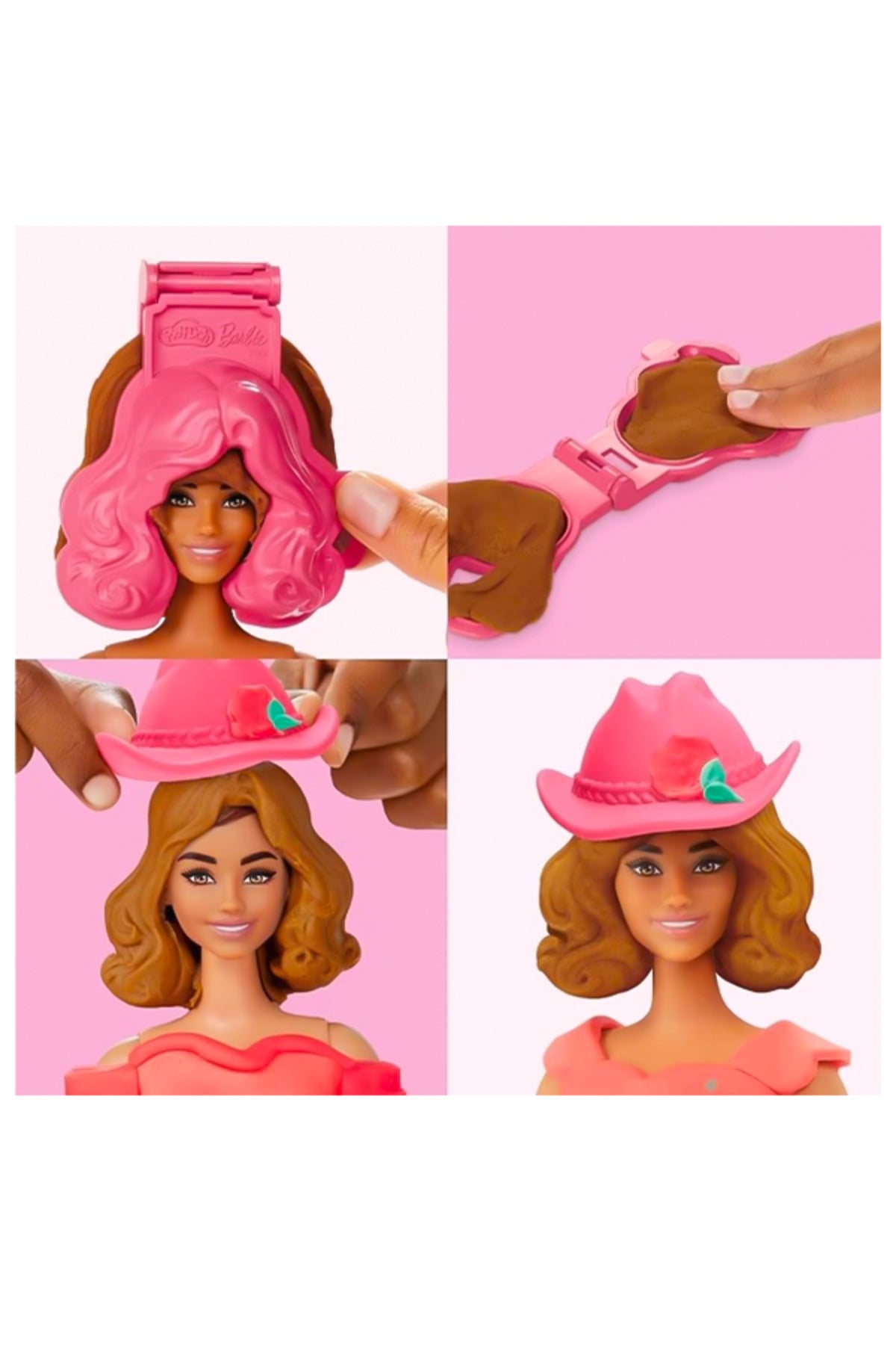 Play Doh Barbie Florals & Fringe Oyun Hamuru Seti