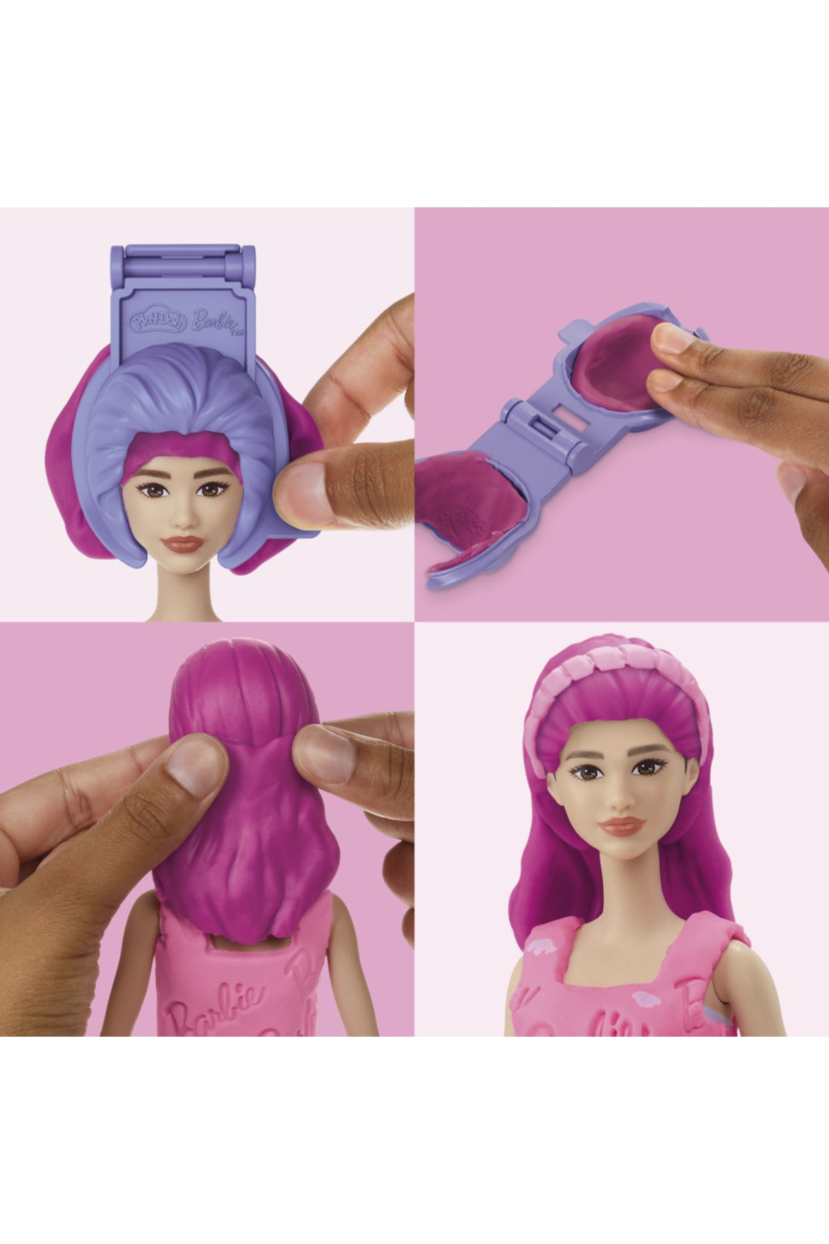 Play Doh Barbie Hearts and Hair Oyun Hamuru Seti