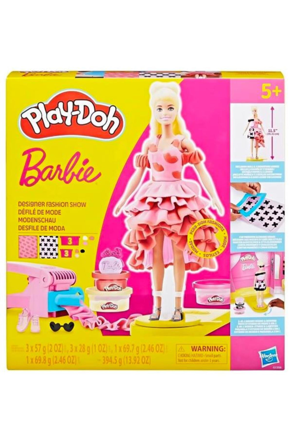 Play Doh Barbie Tasarım Moda Gösterisi Hamur Seti
