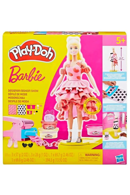 Play Doh Barbie Tasarım Moda Gösterisi Hamur Seti