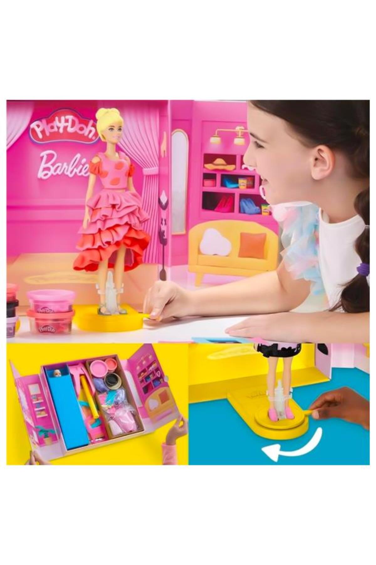 Play Doh Barbie Tasarım Moda Gösterisi Hamur Seti
