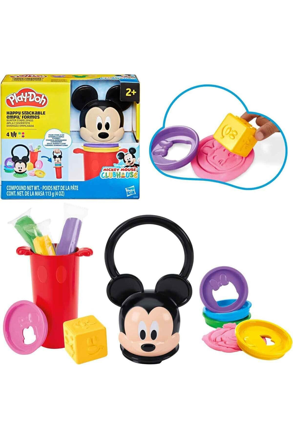 Play Doh Disney Jr Happy Stackable Hamur Seti