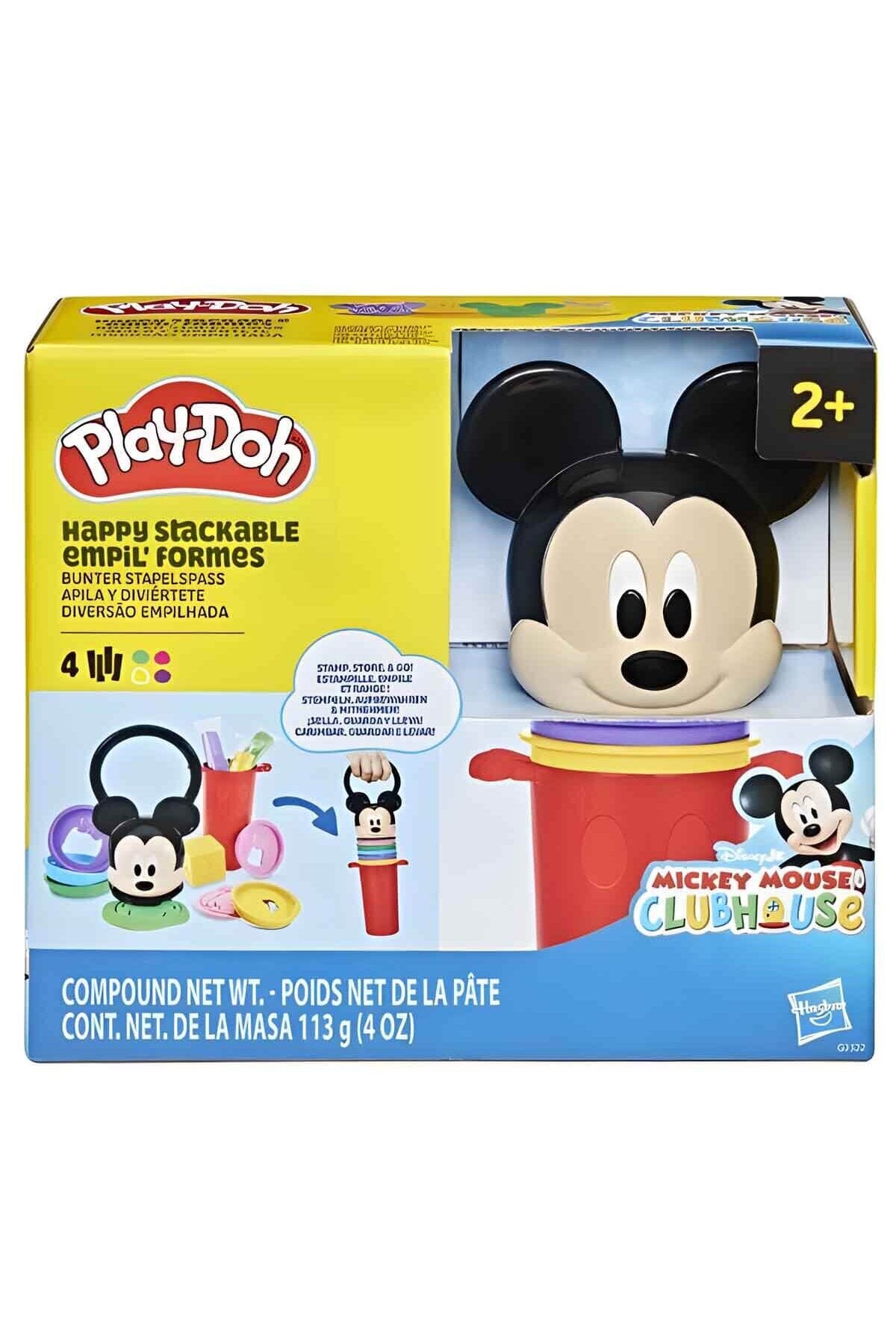 Play Doh Disney Jr Happy Stackable Hamur Seti