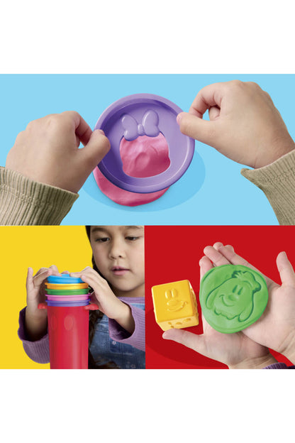 Play Doh Disney Jr Happy Stackable Hamur Seti