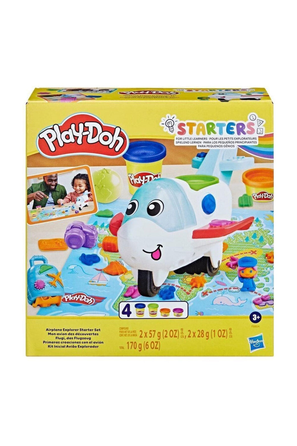 Play Doh Eğlenceli Uçak Başlangıç Seti