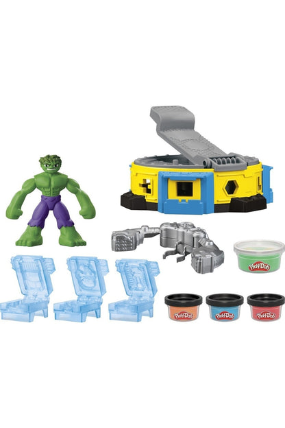 Play Doh Hulk Smash and Squish Oyun Seti
