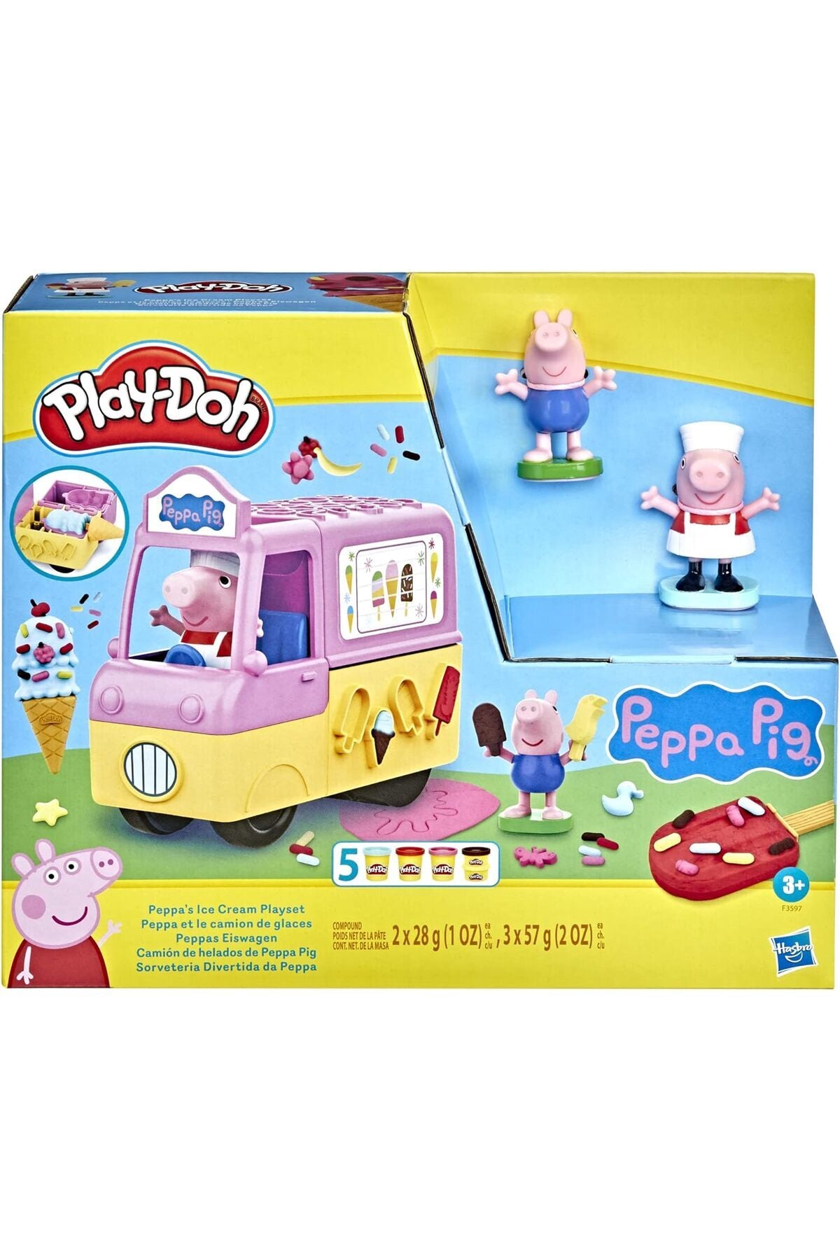 Play Doh Peppa Pig Ice Cream Oyun Hamuru Seti