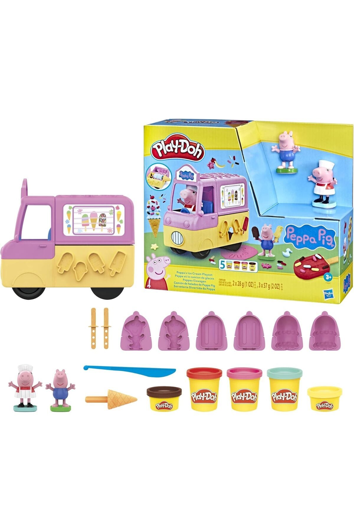 Play Doh Peppa Pig Ice Cream Oyun Hamuru Seti