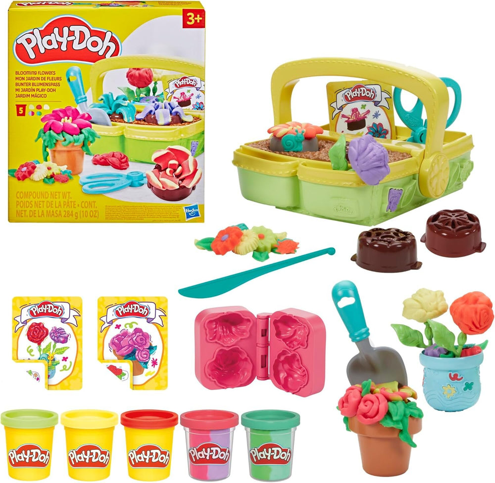 Play Doh Renkli Çiçekler Botanik Oyun Hamuru Seti