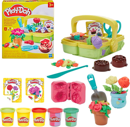 Play Doh Renkli Çiçekler Botanik Oyun Hamuru Seti