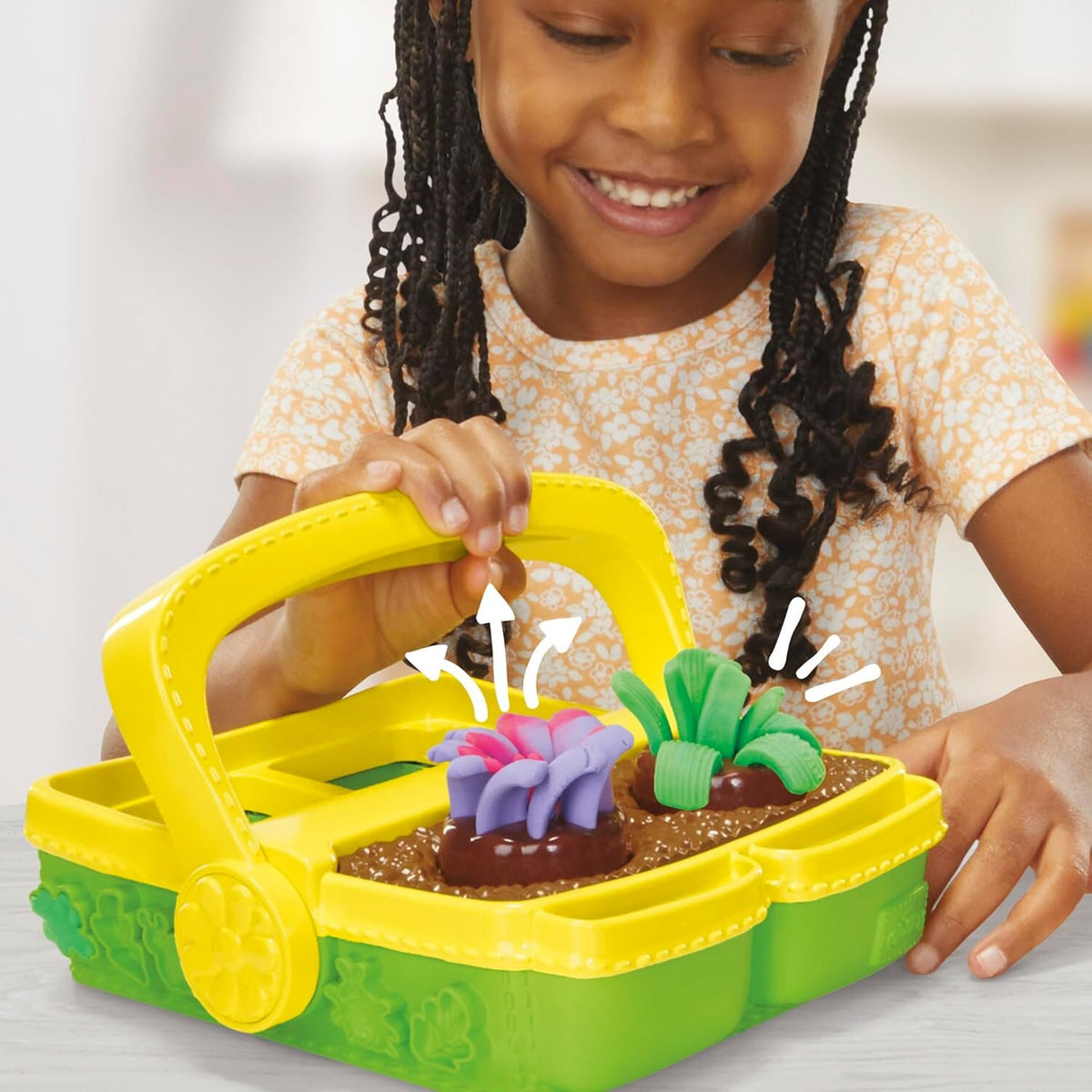 Play Doh Renkli Çiçekler Botanik Oyun Hamuru Seti