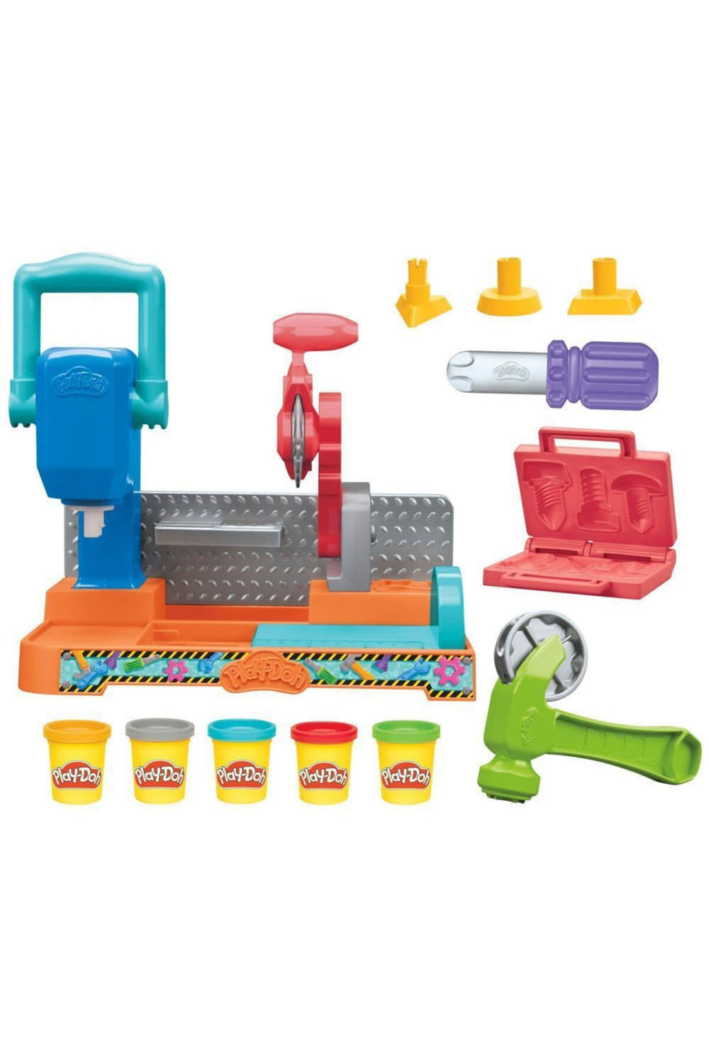 Play Doh Renkli El Aletleri Tezgahı Oyun Seti