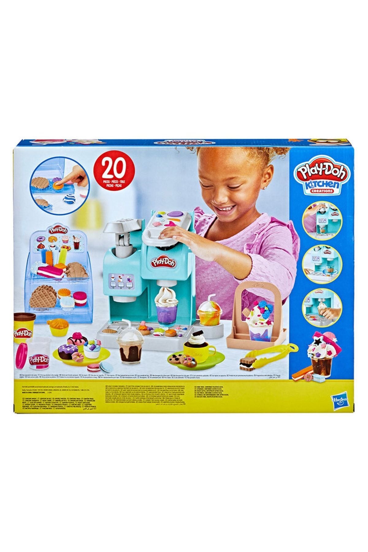 Play Doh Süper Renkli Kafe Oyun Hamuru Seti