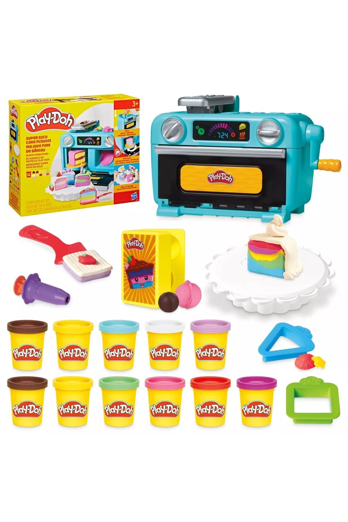 Play-Doh Super Slice Cake Oyun Hamuru Seti