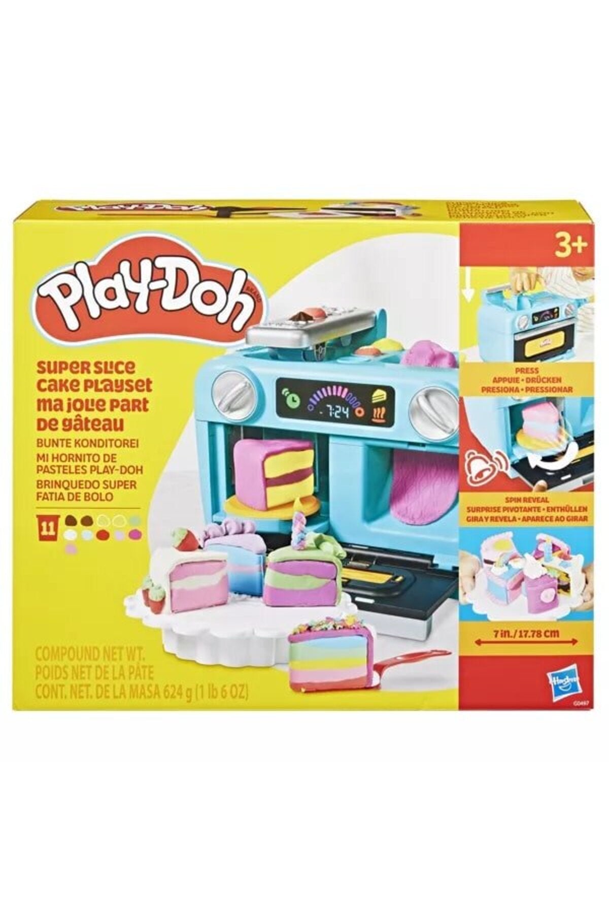 Play-Doh Super Slice Cake Oyun Hamuru Seti