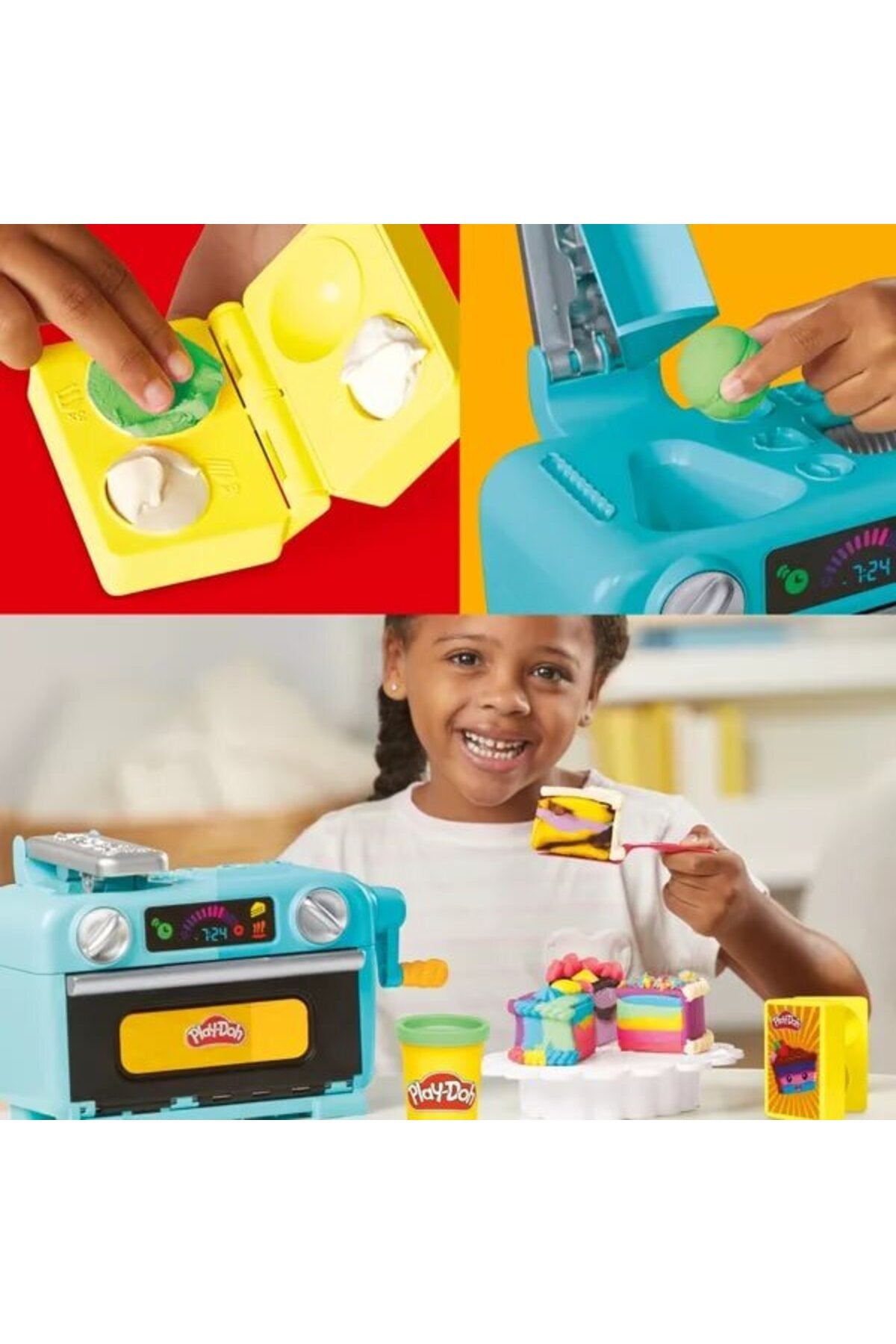 Play-Doh Super Slice Cake Oyun Hamuru Seti