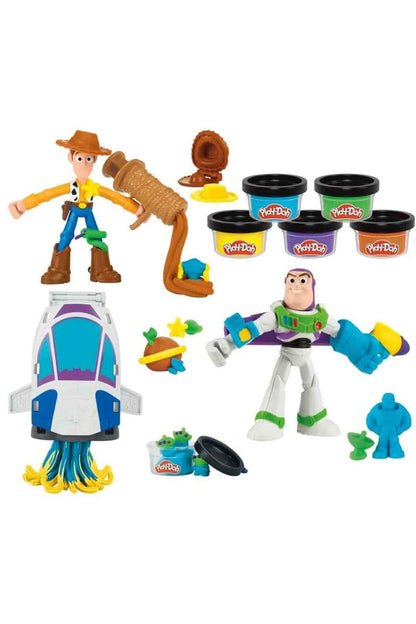 Play Doh Toy Story Uzaysal Yaratımlar Oyun Seti
