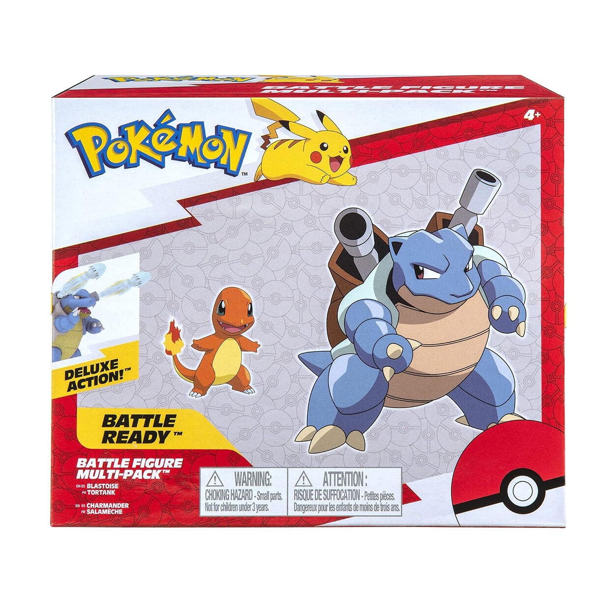 Pokemon Battle 2'li Figür Seti Blastoise ve Charmander