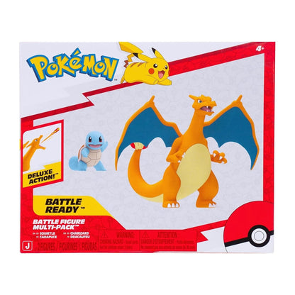Pokemon Battle 2'li Figür Seti Squirtle ve Charmander