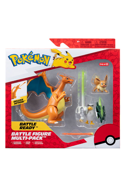 Pokemon Battle Aksiyon Figür ve 3lü Set